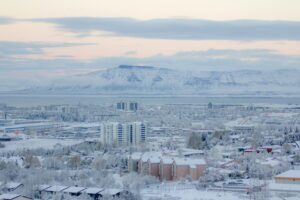 Un hiver a Reykjavik : journal d&rsquo;une ville qui vit dans l&rsquo;obscurite